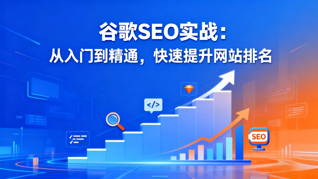 谷歌SEO实战:从入门到精通,快速提升网站排名